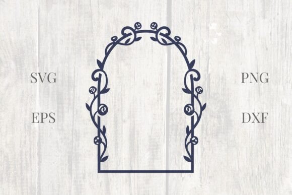Designing Timeless Wedding Stationery with Rose Arch Frames
