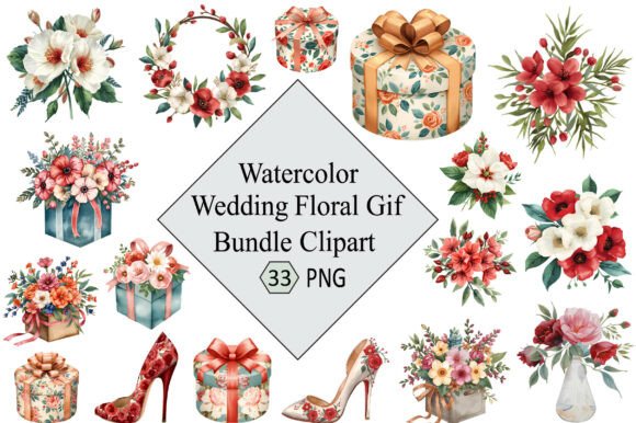 Watercolor Wedding Floral Gift: A Designer's Romantic Toolkit